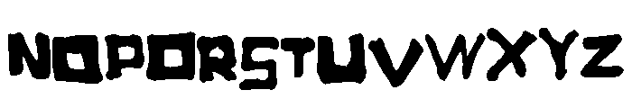 Tronica Font UPPERCASE