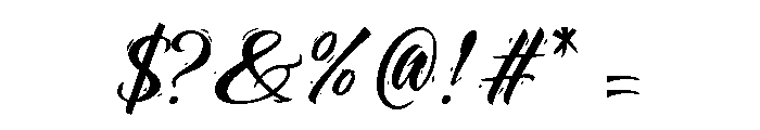Tropical Cocktail Font OTHER CHARS