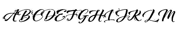 Tropical Cocktail Font UPPERCASE