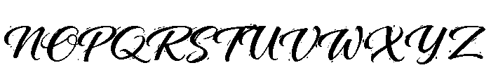 Tropical Cocktail Font UPPERCASE