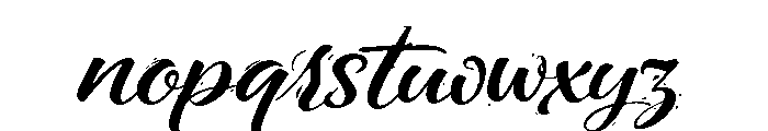 Tropical Cocktail Font LOWERCASE