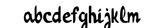 Tropical Forest Font LOWERCASE