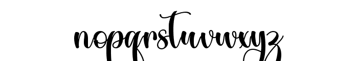 Tropical Leaves - Personal Use Font LOWERCASE