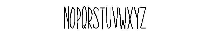 Tropical Trouble Medium Font UPPERCASE