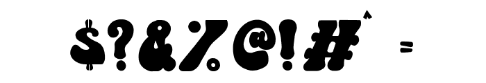 Tropical Vibe Font OTHER CHARS