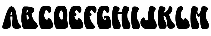 Tropical Vibe Font UPPERCASE
