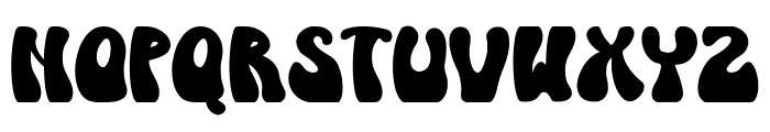 Tropical Vibe Font UPPERCASE