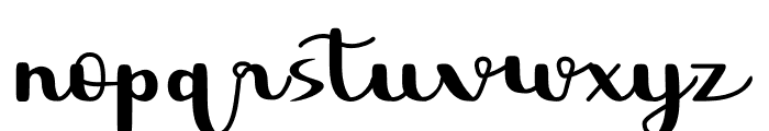 Tropical Font LOWERCASE