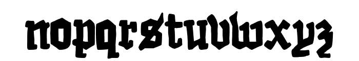 Tropper of the Beast Font LOWERCASE