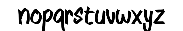 Trouble Fold - Personal Use Font LOWERCASE