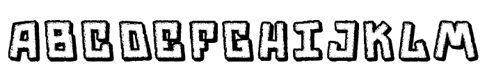 Trouble Font LOWERCASE