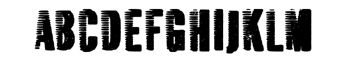 True Fast detective Font LOWERCASE