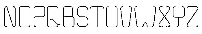 Truglaroll Font UPPERCASE