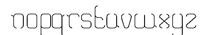 Truglaroll Font LOWERCASE