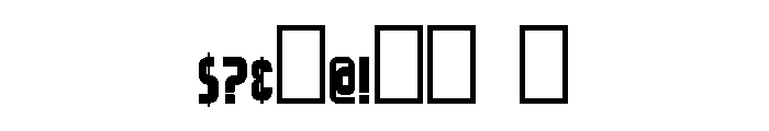 Trump20 normal Font OTHER CHARS