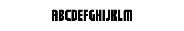 Trump20 normal Font UPPERCASE
