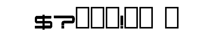 Trump24 normal Font OTHER CHARS