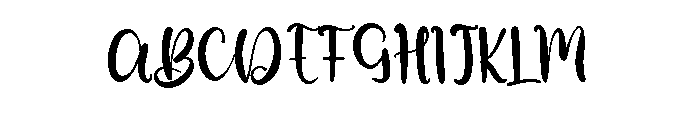 Trust Faith Font UPPERCASE