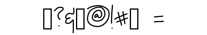 [true love] Font OTHER CHARS