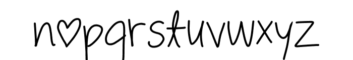 [true love] Font LOWERCASE
