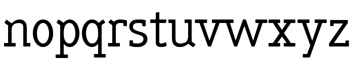 truebo serif Font LOWERCASE