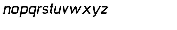 Trak Italic Font LOWERCASE