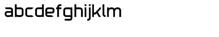 Trak Regular Font LOWERCASE