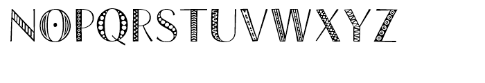 Trali-Vali Regular Font UPPERCASE