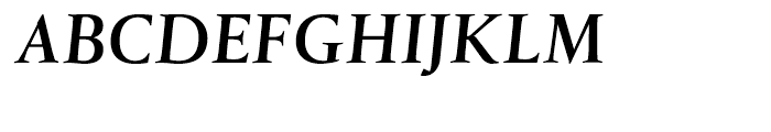 Tramuntana Pro Caption Pro Bold Italic Font UPPERCASE