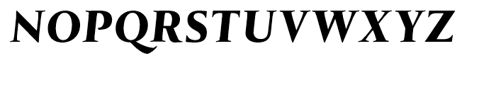Tramuntana Pro Caption Pro Heavy Italic Font UPPERCASE