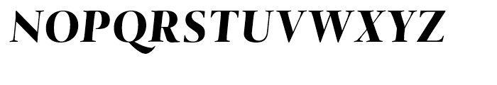 Tramuntana Pro Display Pro Heavy Italic Font UPPERCASE
