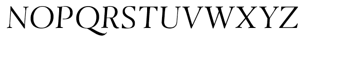 Tramuntana Pro Display Pro Italic Font UPPERCASE
