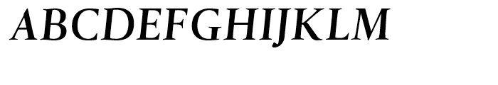 Tramuntana Pro Subhead Pro Bold Italic Font UPPERCASE