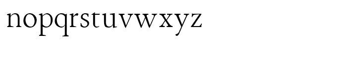 Tranquility JY OSF Roman Font LOWERCASE