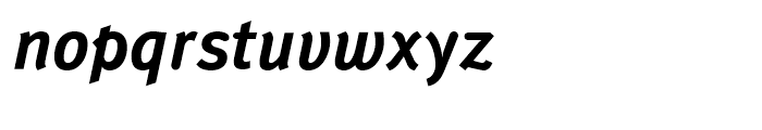 Transition Bold Italic Font LOWERCASE