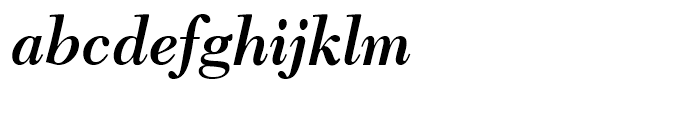 Transitional 511 Bold Italic Font LOWERCASE