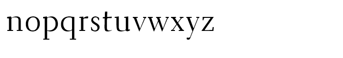 Transitional 521 Roman Font LOWERCASE