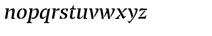 Transport Italic Font LOWERCASE