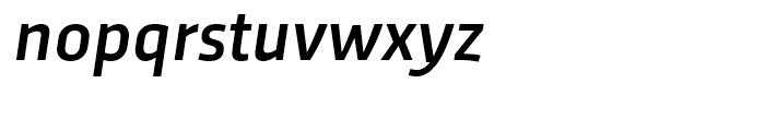 Trasandina Medium Italic Font LOWERCASE
