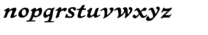 Treasure Trove Italic Font LOWERCASE