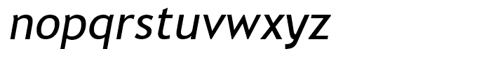 Trebuchet MS Italic Font LOWERCASE
