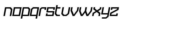 Tremble Italic Font LOWERCASE
