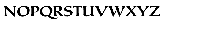 Tresillian Roman Bold Font UPPERCASE