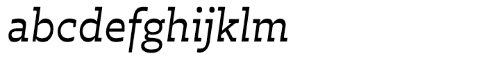 Trilby Regular Italic Font LOWERCASE