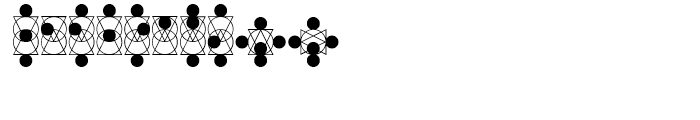 Triquetrus Regular Font OTHER CHARS
