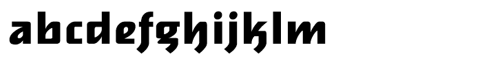 Trotzkopf Bold Font LOWERCASE