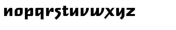 Trotzkopf Bold Font LOWERCASE