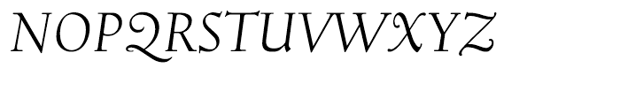 Truesdell Italic Font UPPERCASE