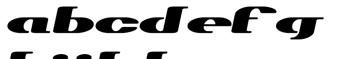 Trumen Italic Font LOWERCASE
