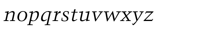 Trump Mediaeval Cyrillic Italic Font LOWERCASE